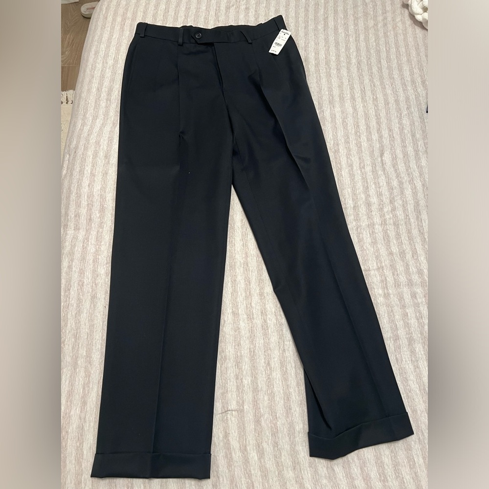 Brooks Brothers, Black, Madison Fit Slacks, NWT